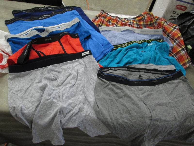 Lot of 10 New Mens 2XL Underwear...