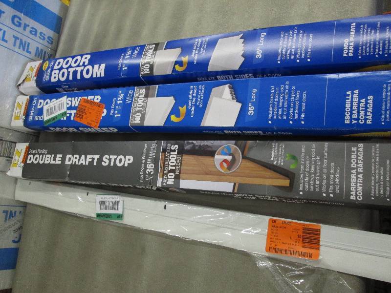 Threshold, Door Sweeps & Draft Stop...