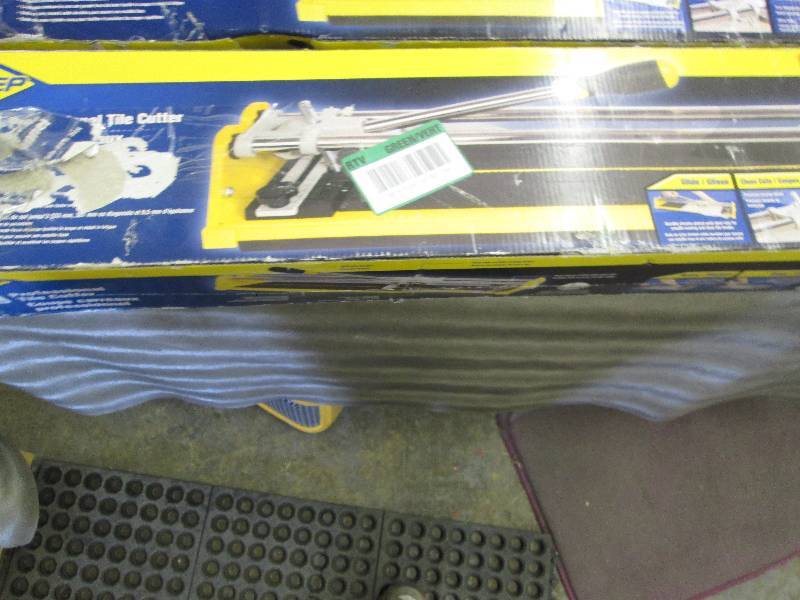QEP 21 in. Ceramic Tile Cutter open...