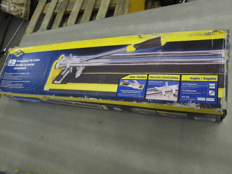 QEP 21 in. Ceramic Tile Cutter open...