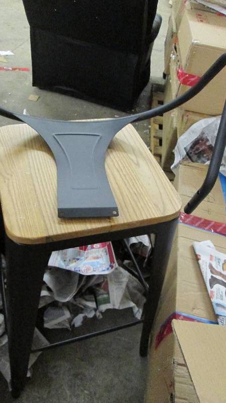 Farmhouse Bar  Stool open box retur...