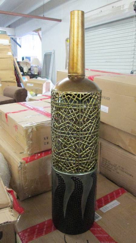 3-Piece Ethnic Vase Set open box Re...