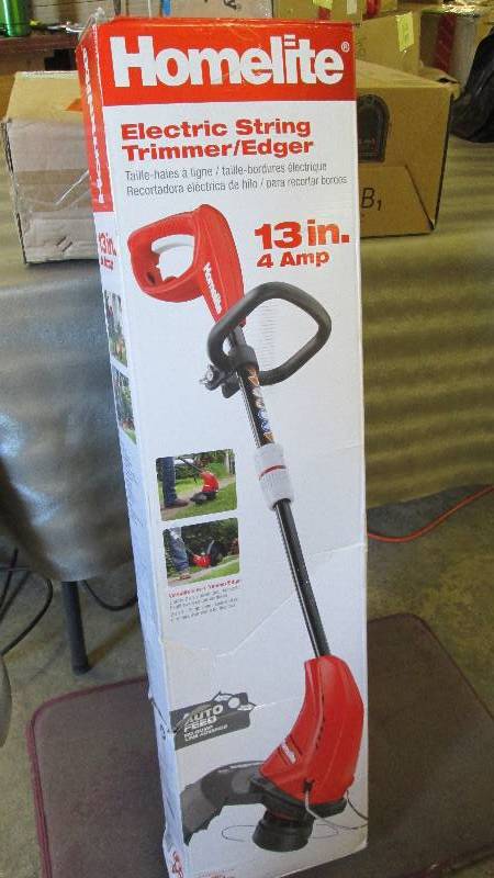 Homelite 13 in. 4 Amp Straight Elec...