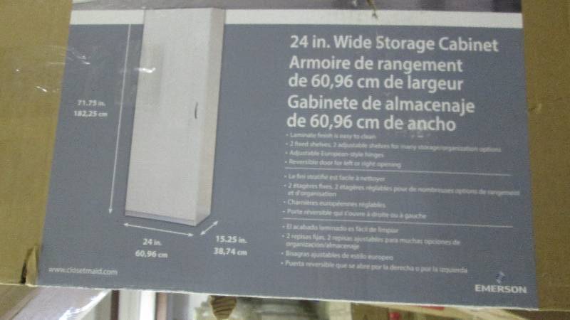 ClosetMaid 72 in. H x 24 in. W x 15...