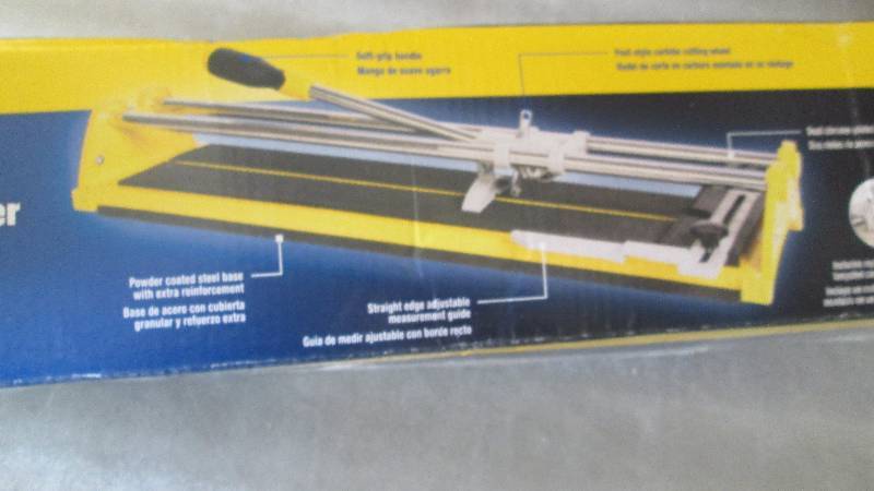 QEP 21 in. Ceramic Tile Cutter open...