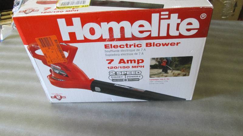 Homelite 150 MPH 233 CFM 7 Amp Elec...