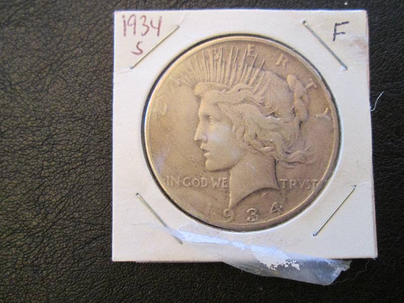 1934 S Peace Dollar...