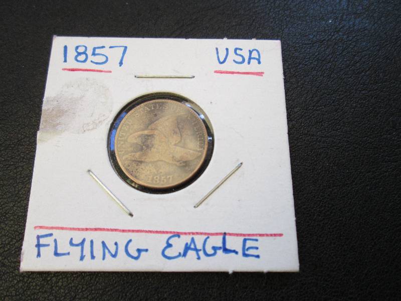 1857 Flying Eagle Cent...