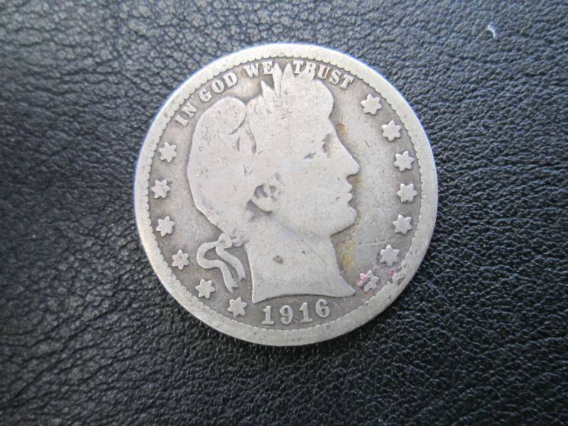 1916 Quarter Dollar...