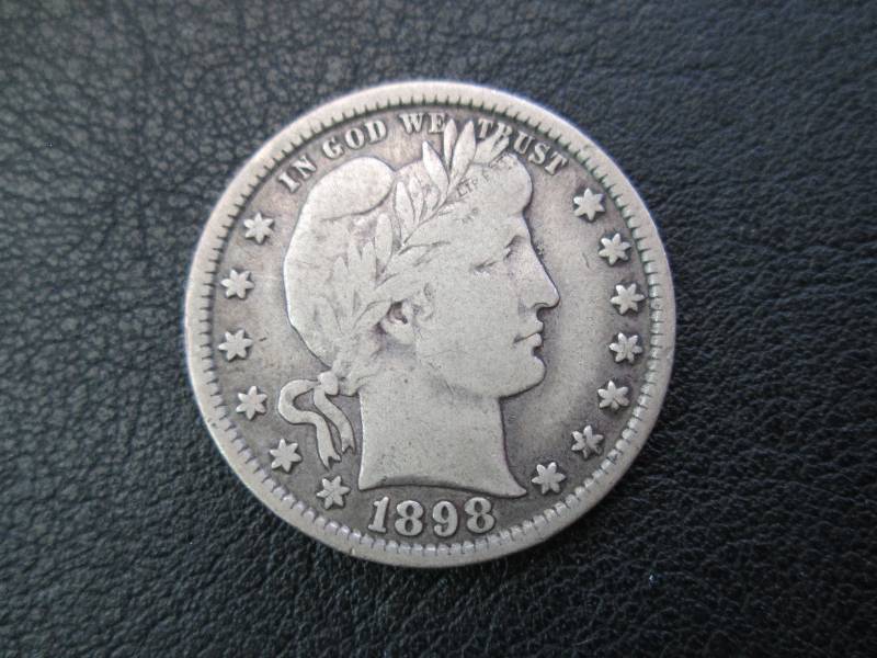 1898 S Quarter Dollar...