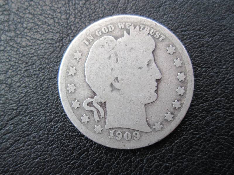 1909 Quarter Dollar...