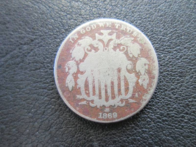 1869 Nickel...