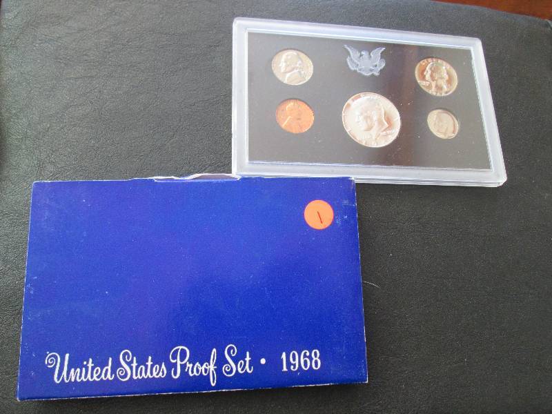 1968 S Proof Coin Set...