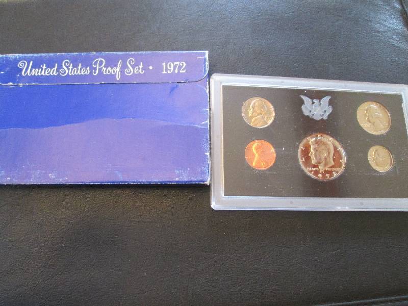 1972 S Proof Coin Set...