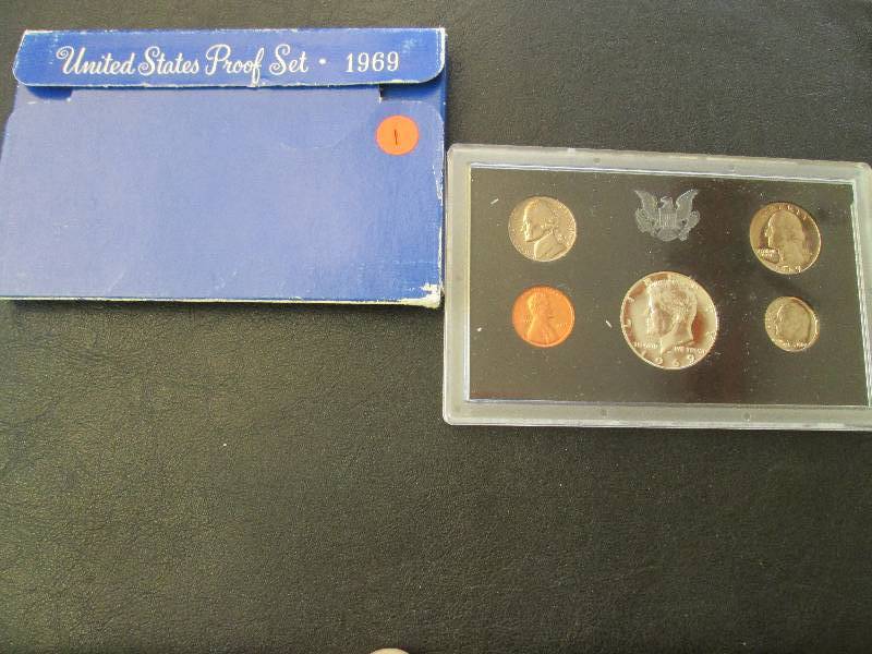 1969 S Proof Coin Set...