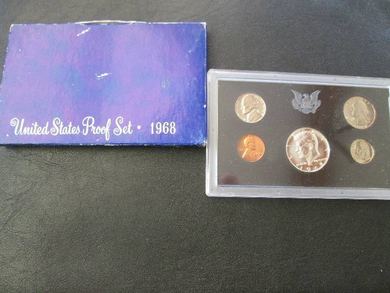 1968 S Proof Coin Set...