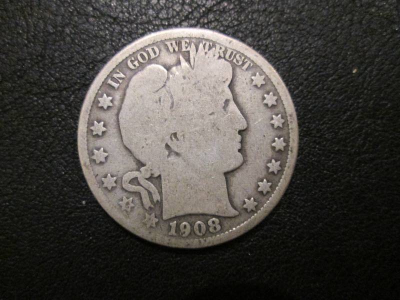1908 D Half Dollar...
