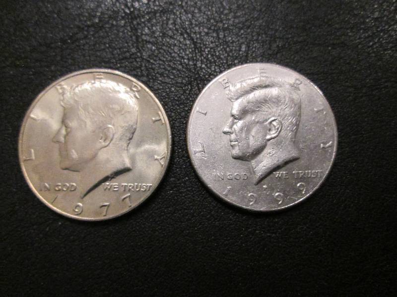 1977 and 1999 P Half Dollar...