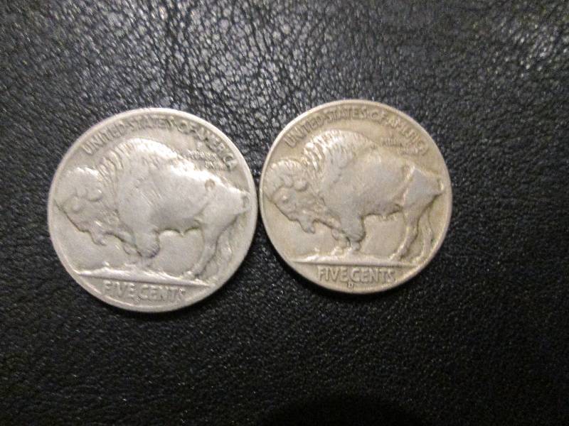 1937 S and 1936 D Nickels...