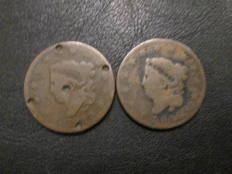 1819 and 1816 Cents...