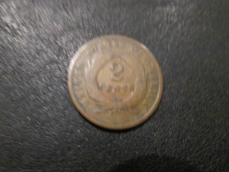 1864 2 Cent Piece...