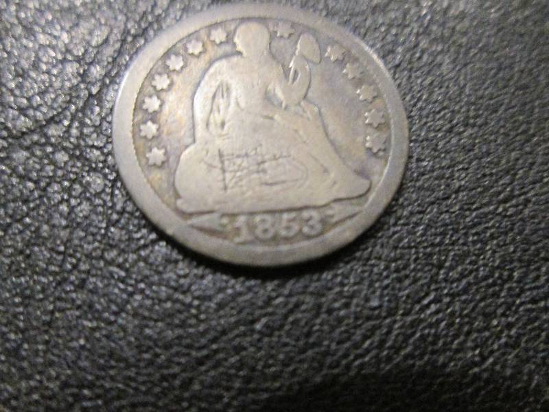 1853 Dime...