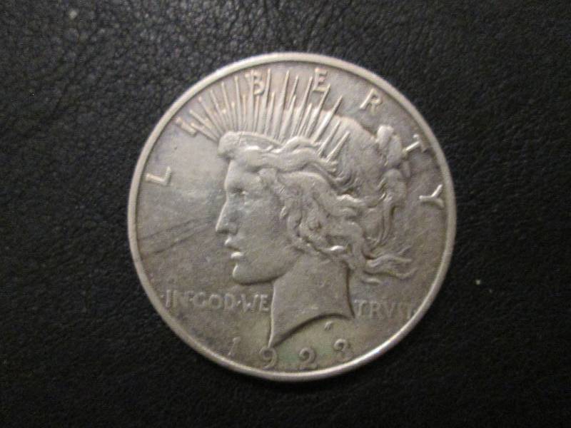 1923 D Peace Dollar...