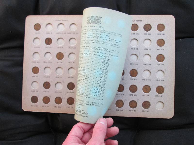 Lincoln Penny Album 1909 - 1929...