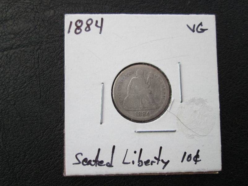 1884 Dime...