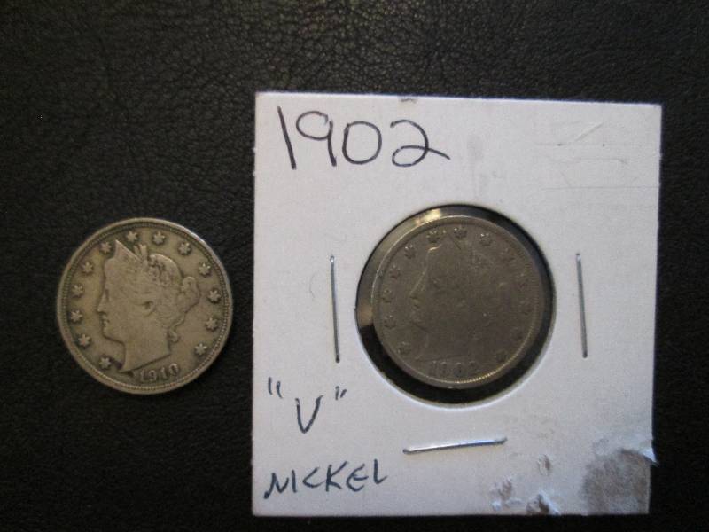 1902 and 1910 Nickels...