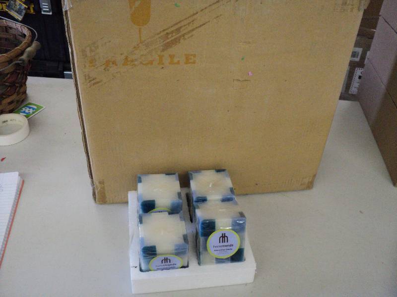 case of 32 home trends unscented ca...