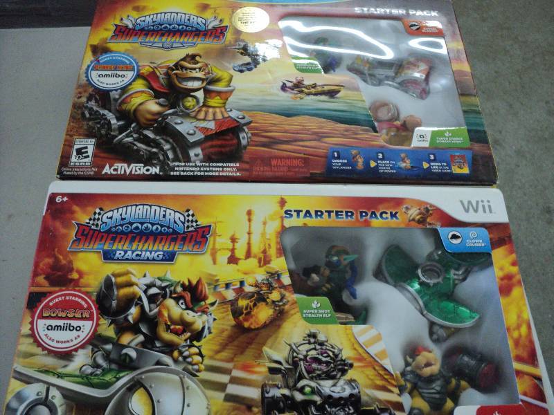 2 Wii starter packs...