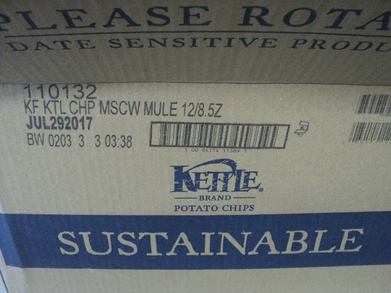 3 cases of kettle Moscow mule potat...