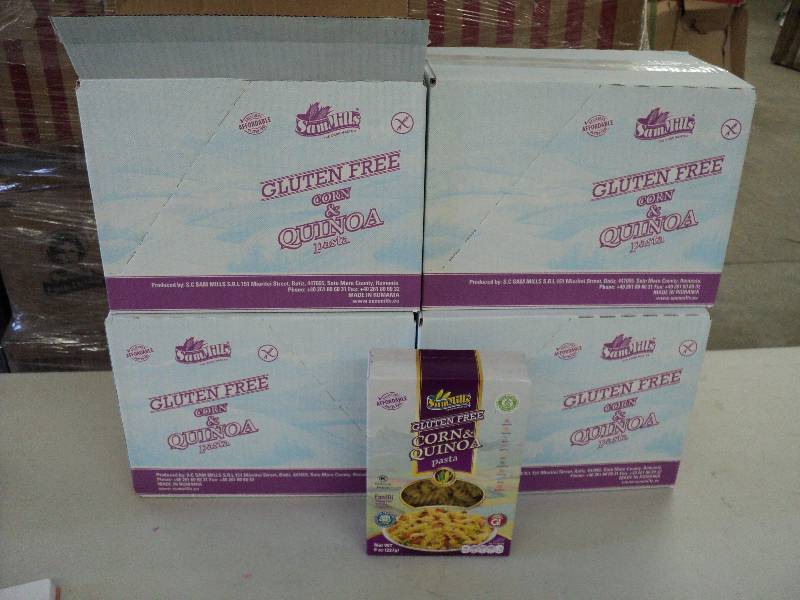 4 cases of gluten free corn and qui...