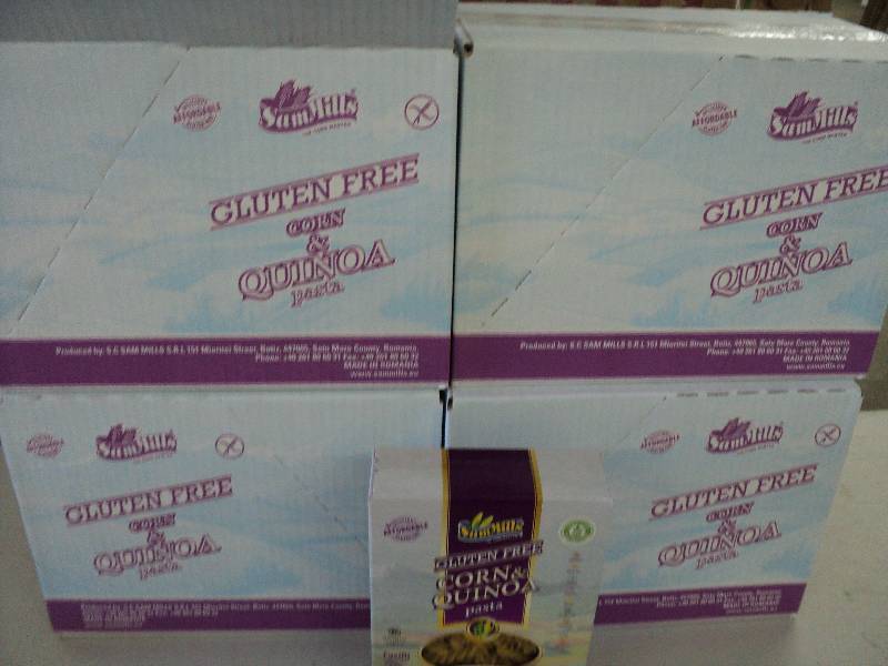 4 cases of gluten free corn and qui...