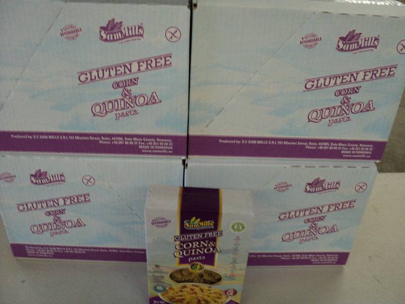 4 cases of gluten free corn and qui...