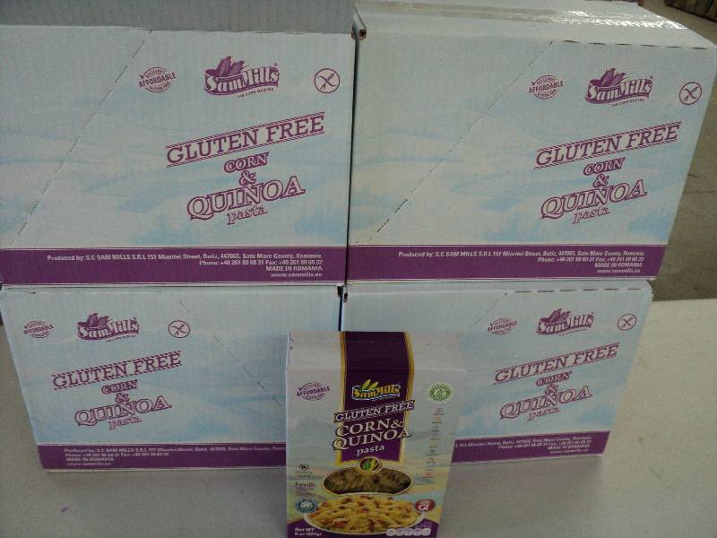 4 cases of gluten free corn and qui...