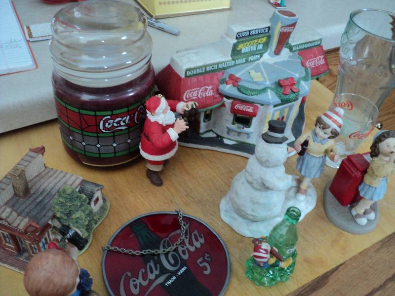 Coca-Cola collectibles...