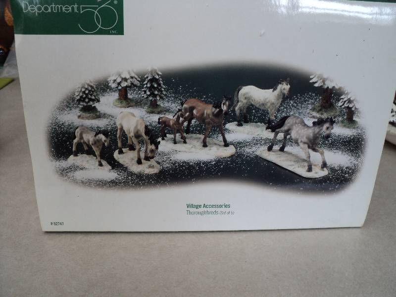 dept 56 village accessories, set of...