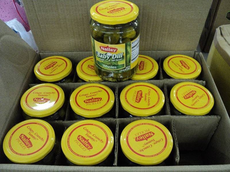 case of 12 jars (24oz), Nalley baby...