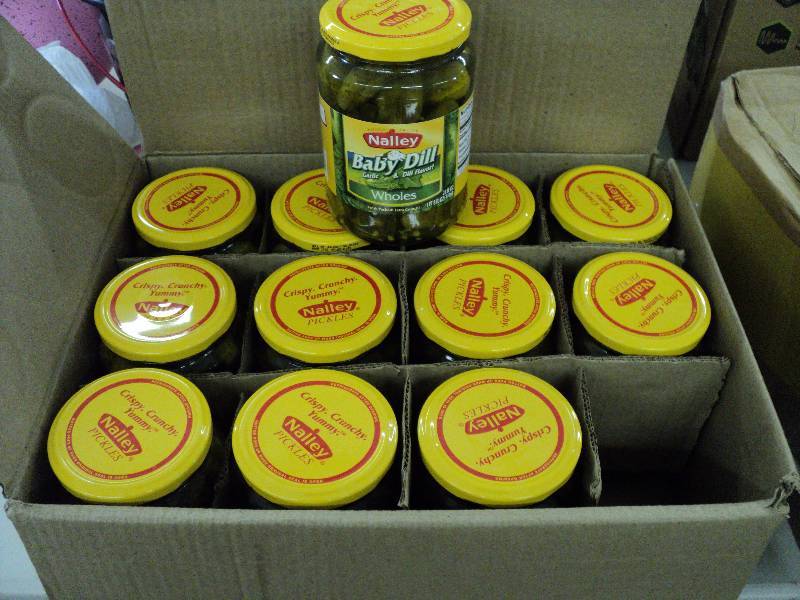 case of 12 jars (24oz), Nalley baby...