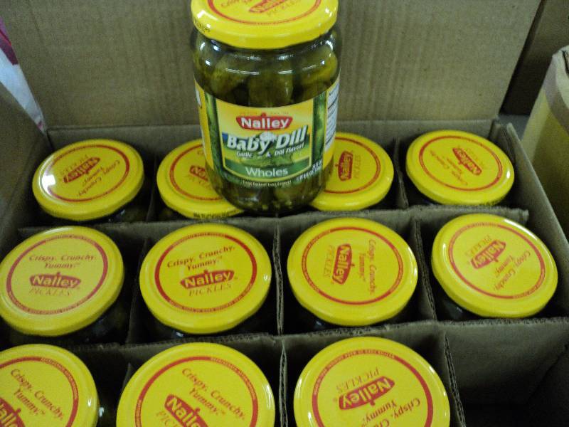 case of 12 jars (24oz), Nalley baby...