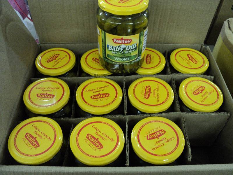 case of 12 jars (24oz), Nalley baby...