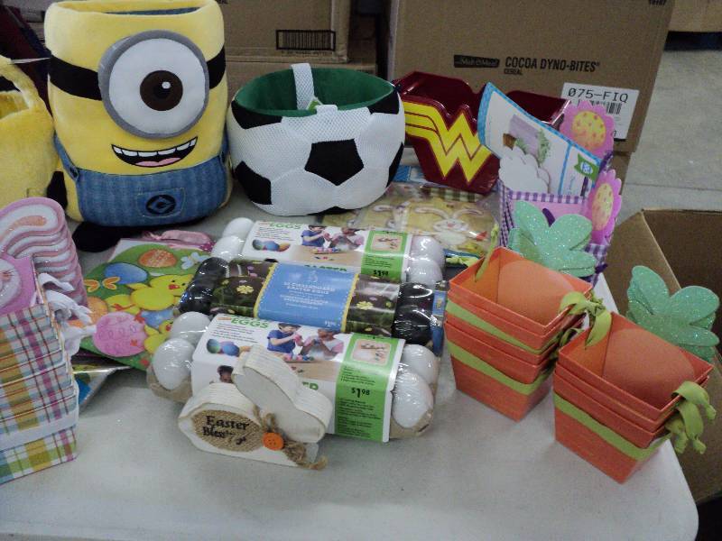 Easter pails and eggs...