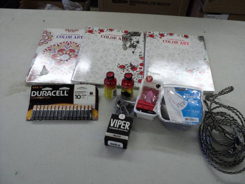 Duracell AAA batteries, color art a...