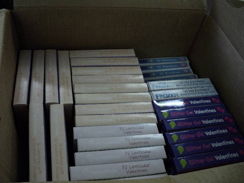 box of Valentines...