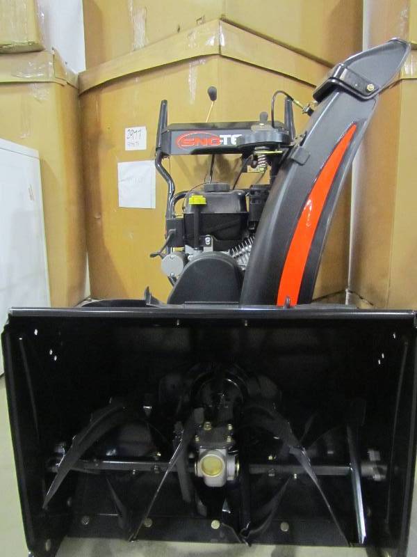 lot 2 image: Sno-Tek 24 in. 2-Stage Electric Start Gas Snow Blower