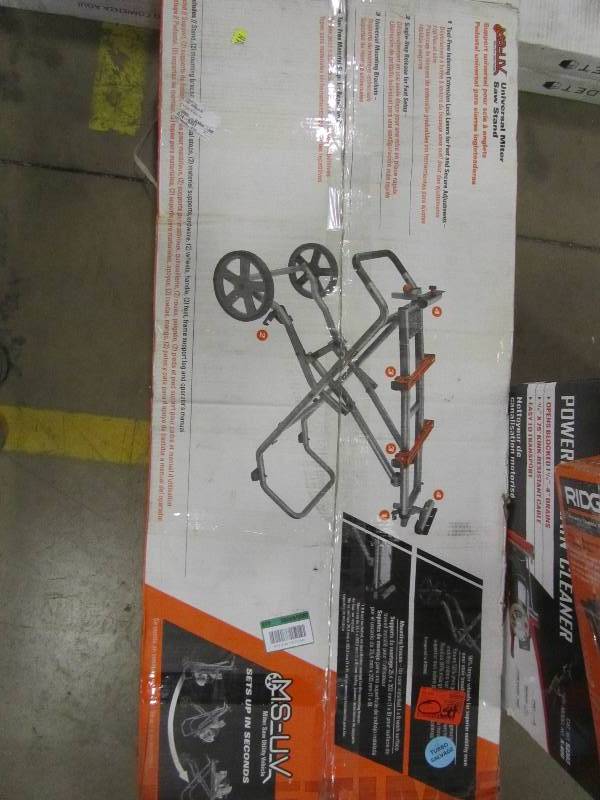 lot 23 image: RIDGID Mobile Miter Saw Stand