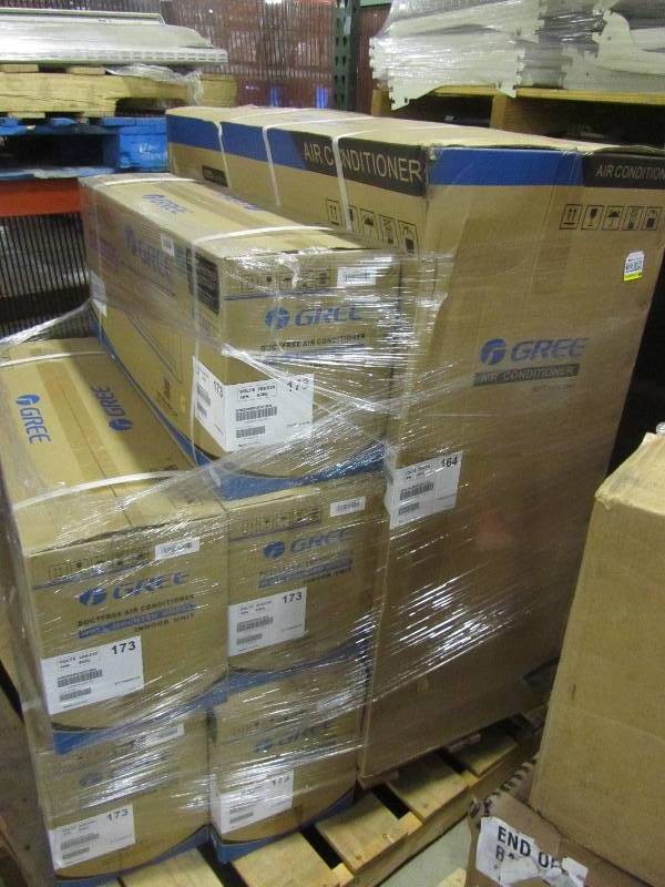 lot 32 image: GREE Multi-21 Zone 42,000 BTU 3.5 Ton Ductless Mini Split Air Conditioner with Heat, Inverter, Remote - 208-230-Volt60Hz