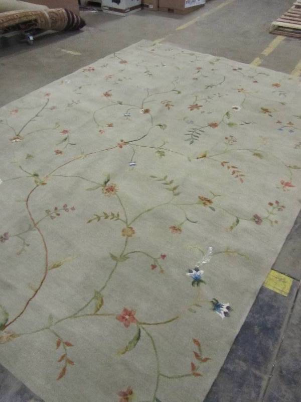 lot 48 image: Nourison Modern Elegance Sage 8 ft. x 11 ft. Area Rug